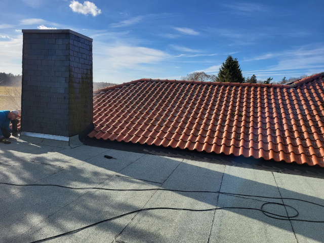  Aktuelles Projekt Flachdach