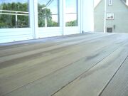 Terrassenabdichtung mit Rephanol und Holz(Bangkirai