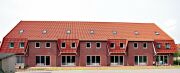 Ziegeldach Neubau Reihenhäuser in Ribnitz